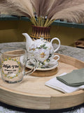 Magnolia Flower Cup Set