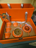 Persimmon Tea Set